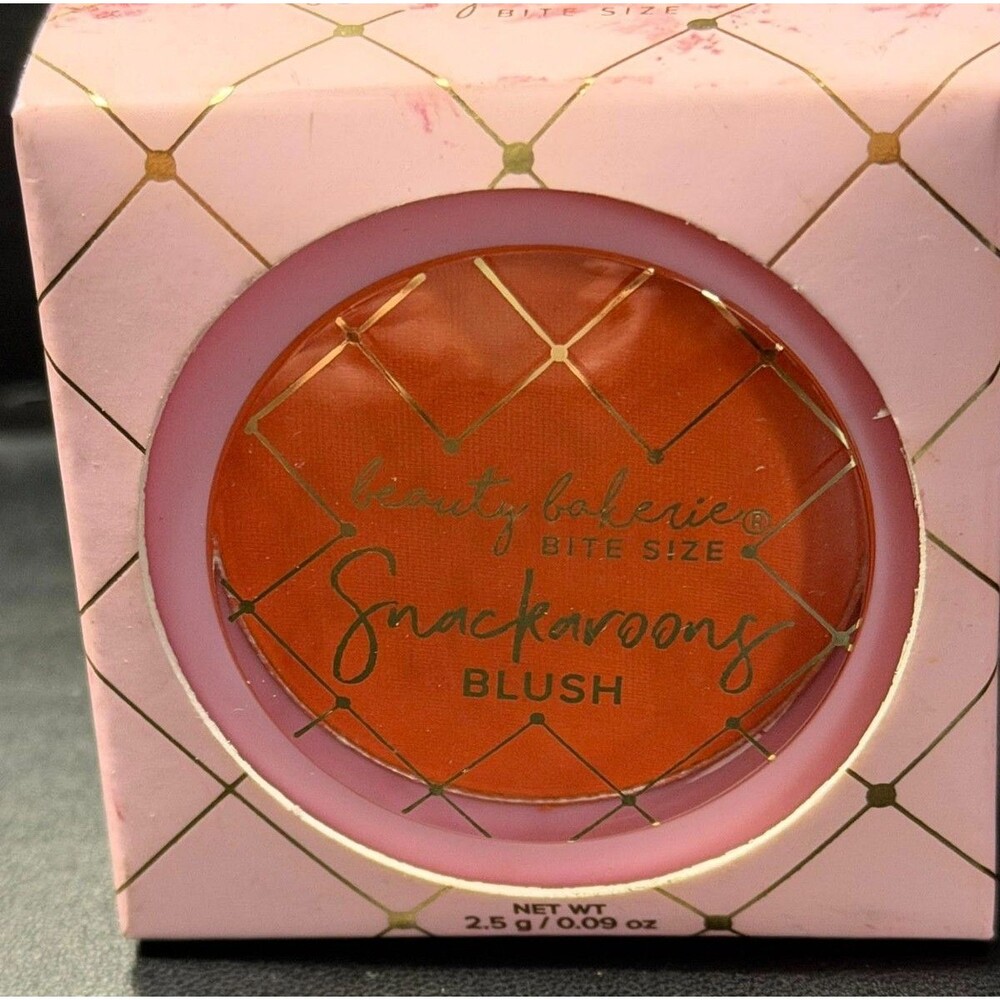Brand New Beauty Bakerie Bite Size Snackaroons BLUSH Hey Pumpkin